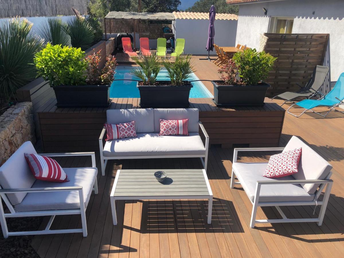 Villa Orethaga Piscine 10 Pers Porto Vecchio Eksteriør bilde